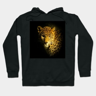 Leopard portrait Hoodie